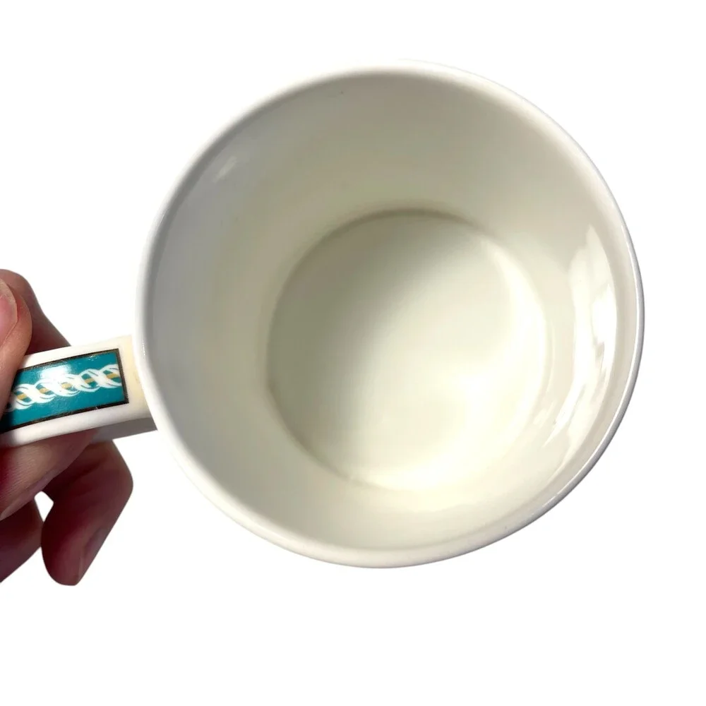 Queens Fine Bone China Floral Vines Teacup Bird Porcelain Tea Cup Grandmillenial
